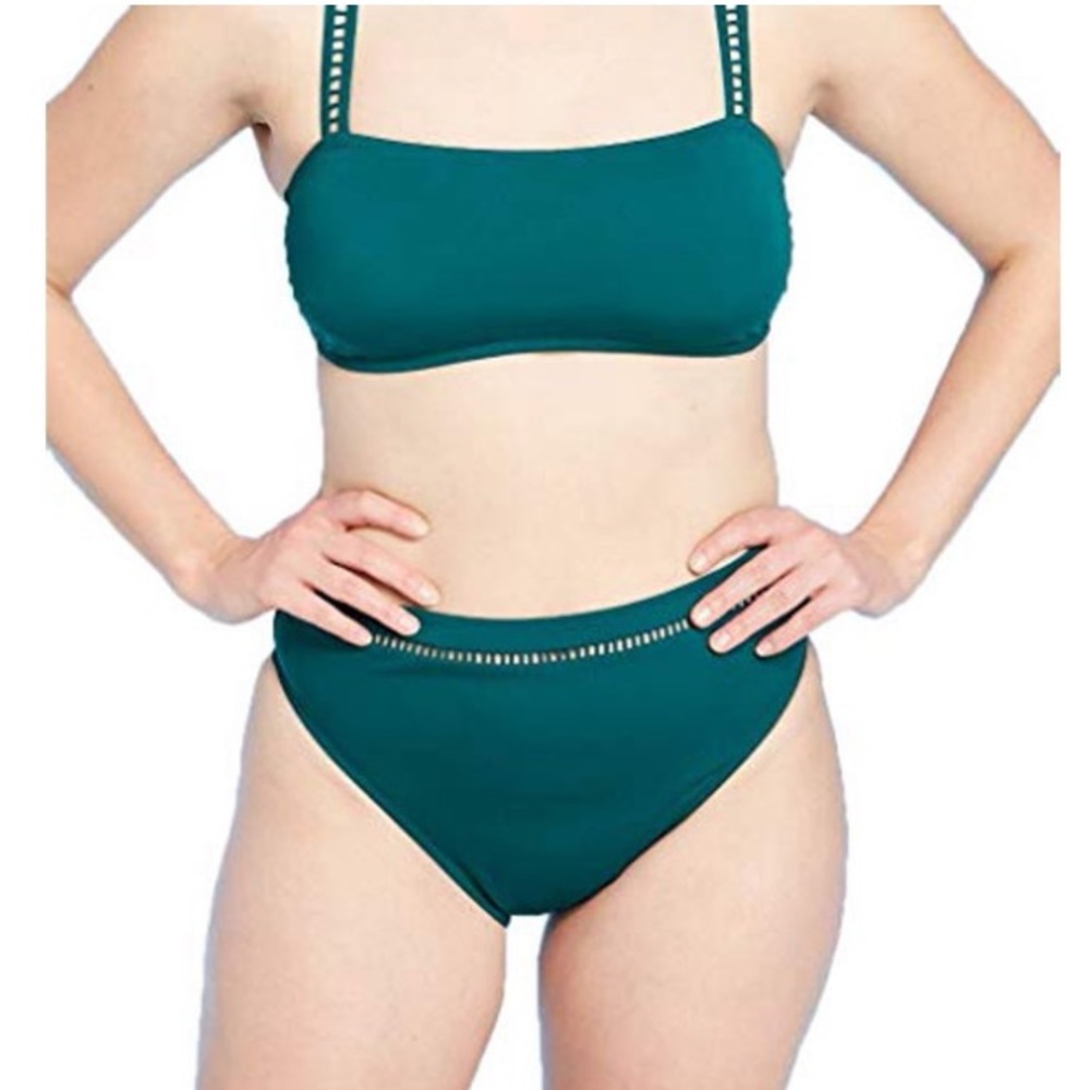 Shade & Shore Deep Teal Bikini Set